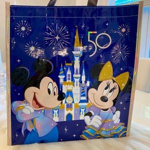 NWT Disney 50th Anniversary Reusable Tote size medium